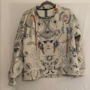 Artistic Graphic Sweatshirt